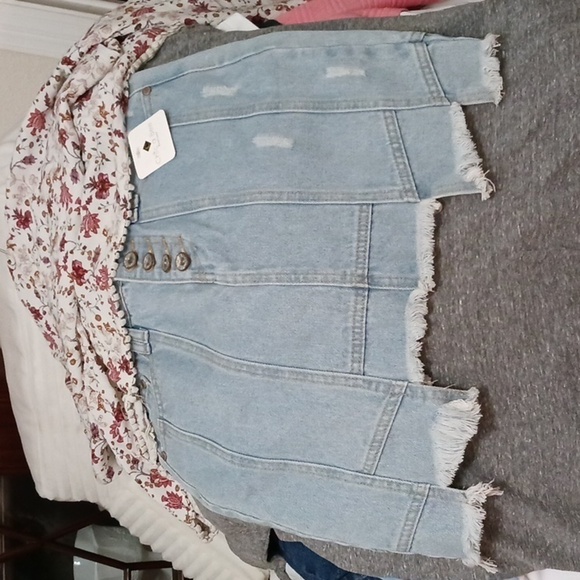 NWT Hightwest button denim skirt - Picture 8 of 11